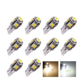 5-SMD 5050 LED Headlight Kits For Cars Plate Dome Door Side Marker Bulbs